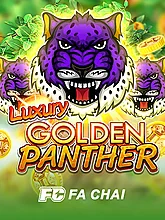 Luxury golden panther