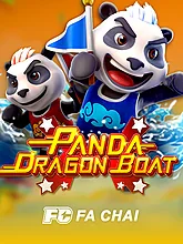 Panda dragon boat